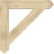Ekena Millwork Traditional Arts & Crafts Rough Sawn Bracket, Douglas Fir, 6"W x 38"D x 38"H BKT06X38X38TRA03RDF - alternate 3